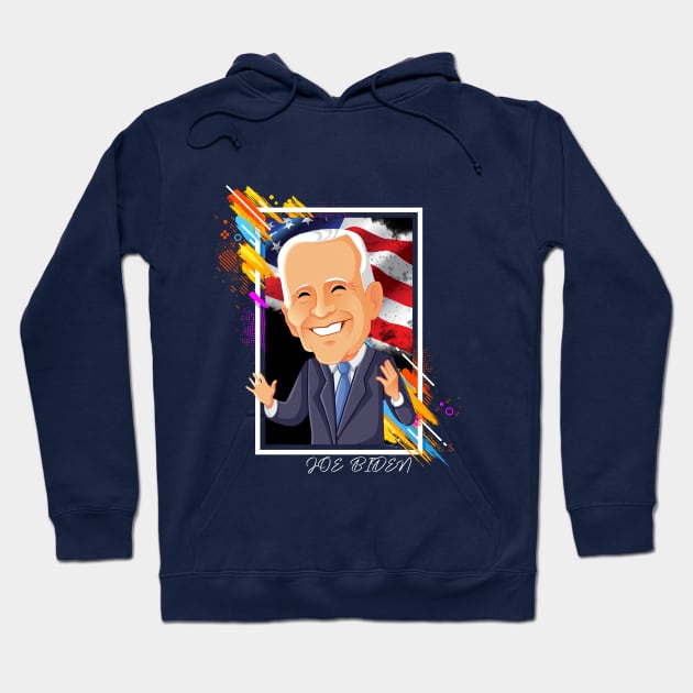 Joe Biden - President Of America Hoodie by RamzStore